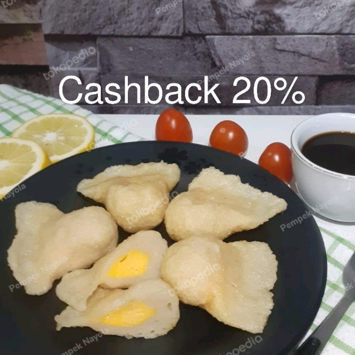

Pempek Nayola - Paket Pempek Telur Fresh (20pcs) + Cuko - PreOrder