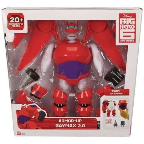 PROMO ACTION FIGURE BANDAI BIG HERO ARMOR UP BAYMAX 2.0 TERBARU