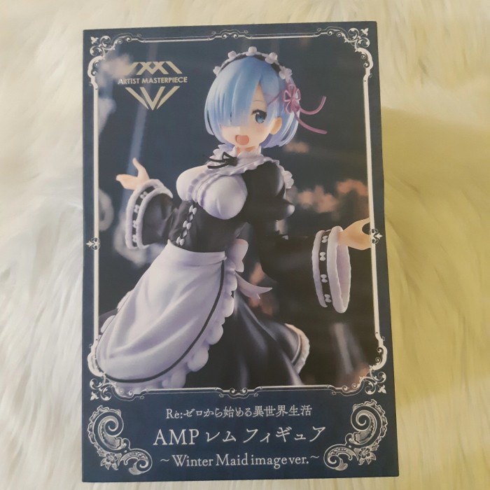 HOT SALE ARTIST MASTER PIECE FIGURE REM - WINTER MAID IMAGE VER. (27CM) TERBARU