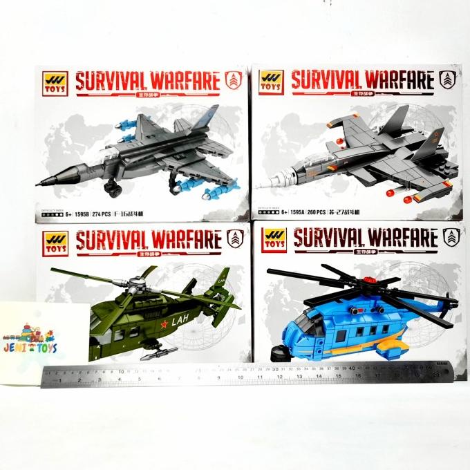 brick helicopter pesawat tempur survival warfare SY 1595