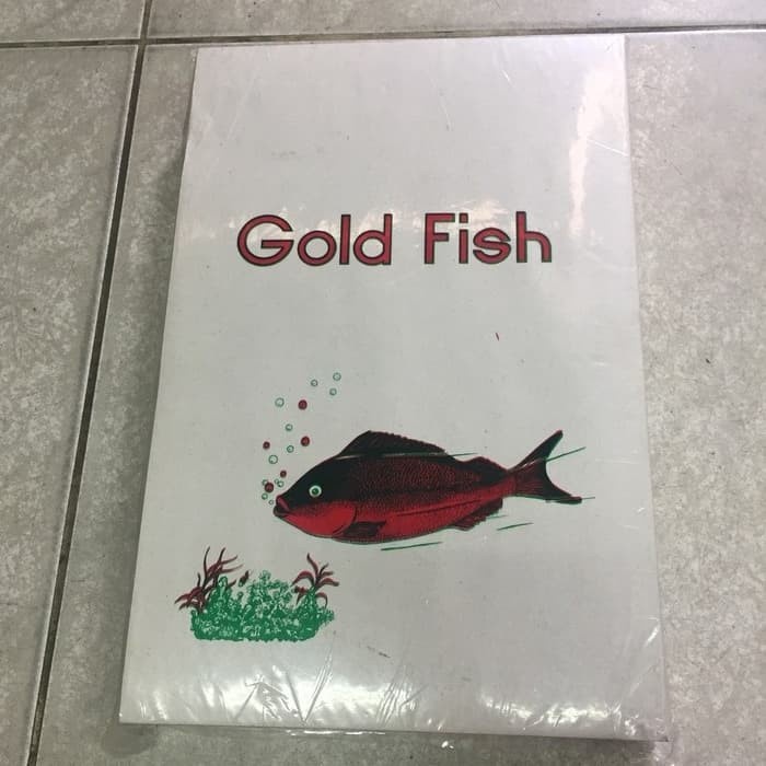 

KERTAS Buram A4 gold fish