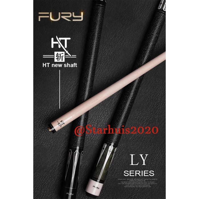 Billiard Stik Billiard Kualitas Terbaik " Fury " Ly Classic Series Linen Wrap