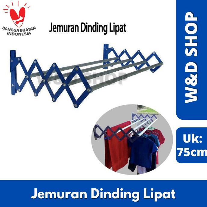 Termurah Cod Jemuran Dinding Lipat Fleksibel Portable Sudut Tembok-Jemuran Dinidng Tempel-Jemuran Li