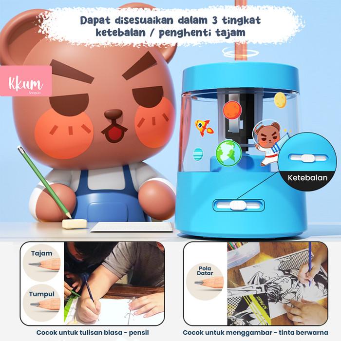 

RAUTAN PENSIL ELEKTRIK/ ELECTRIC SHARPENER CUTE/ RAUTAN PENCILOTOMATIS