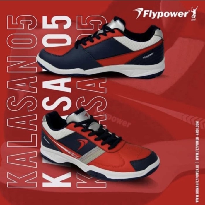 Terlaris Sepatu Badminton Flypower Kalasan 04 New Colour X Agrippina