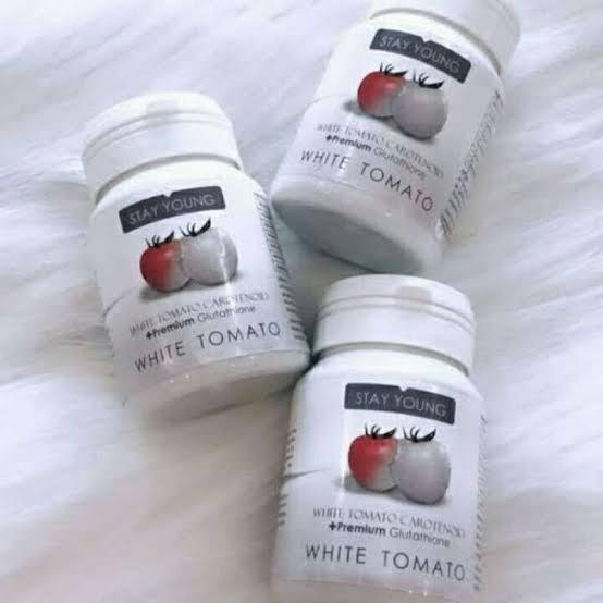 Stay Young White Tomato Suplemen Pemutih Badan Asli Bpom