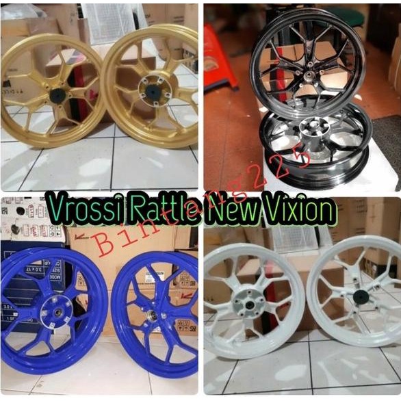 velg Vrossi rattle new vixion R15