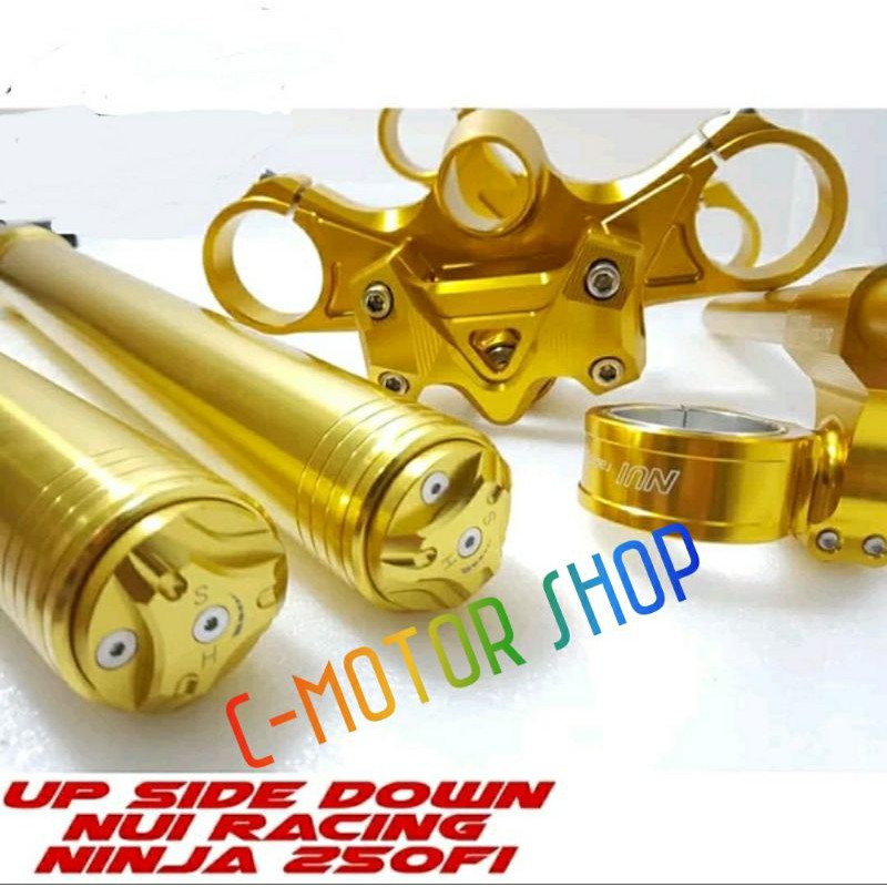 Shock Usd Upside Down Nui Ninja 250fi, Ninja 250 Karbu, Z250 Upside Down Nui Ninja 250fi qab02