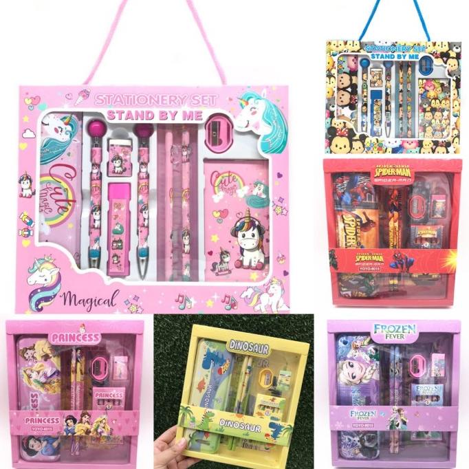

Paket Alat Tulis Set Stationary Set Lucu Karakter Souvenir Ultah Anak