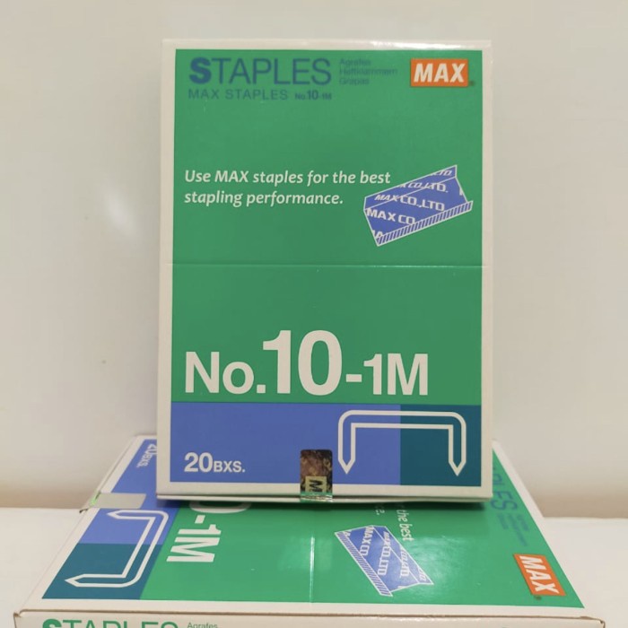 

Isi Steples Max 10 ( isi 20 kotak)