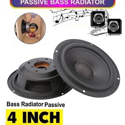 ELL153 Speaker Woofer 4 Inch Audio Radiator Bass Passive Pasif Booster Vibration Plate Diaphragm 4in