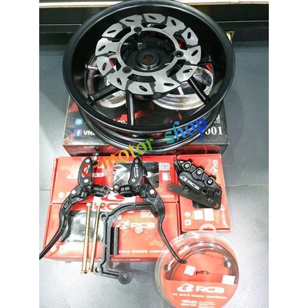 Sepaket Cakram Belakang Aerox Velg Vnd Sepaket Velg Aerox Cakram Disc Belakang Aerox