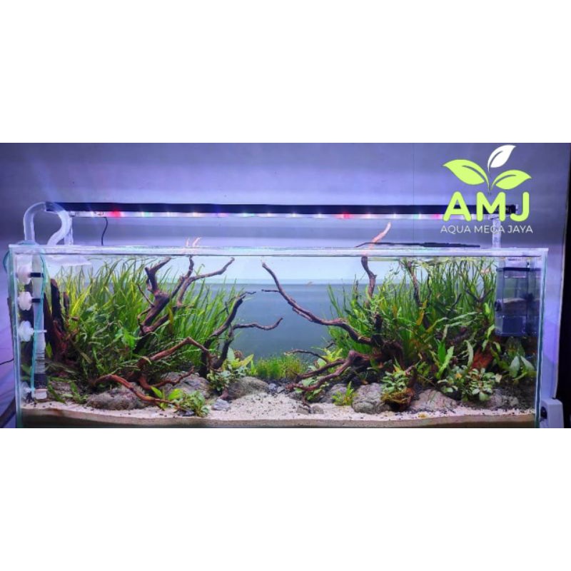 Custom Led HPL Aquascape 48watt 60cm -100cm