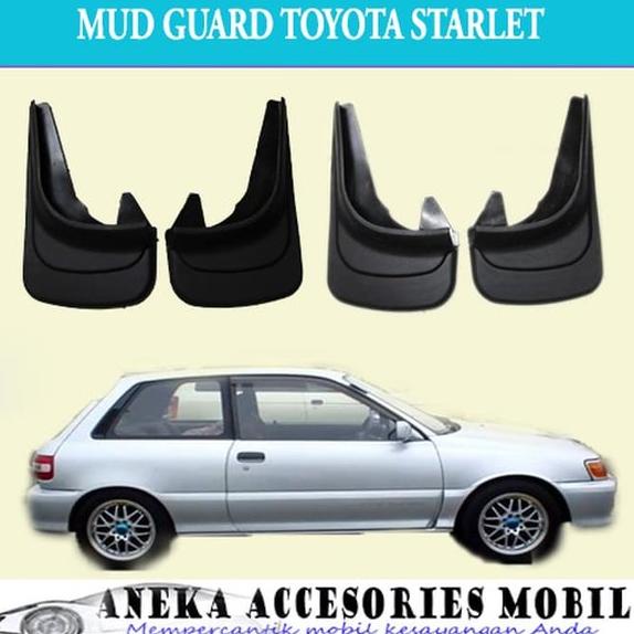 BARU Mud Guard Mud Flaps Tahanan Kepet Lumpur Toyota Starlet