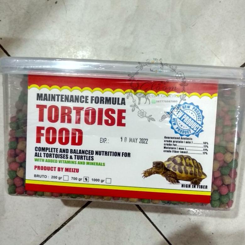 Ready Meizu Pelet Pellet Tortoise Torto Kura Darat Dry Food 700 Gram Bkn Repcal Mazuri