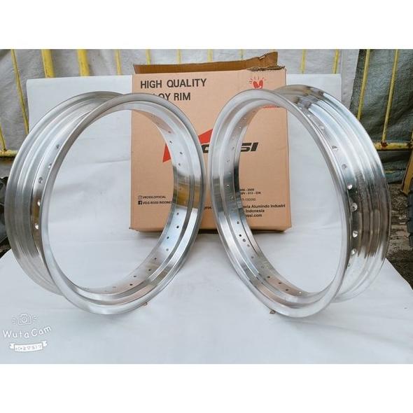 Velg Lebar 250 350 Ring 17 Chrome Croum Polish Rossi Sprint Xd