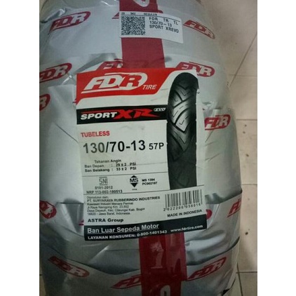 ban luar n max nmax 130-70-13 130 70 13 fdr sport xr evo