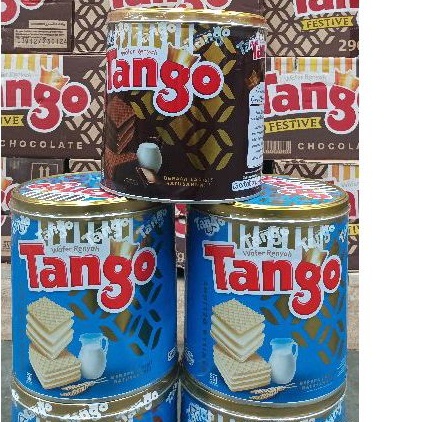 

WAFER TANGO KALENG 290GR COKLAT DAN VANILA