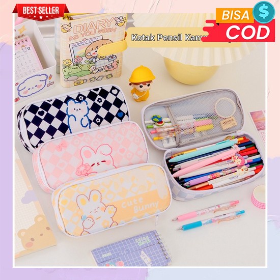 

Tempat Pensil Aesthetic Desgrip Pensil Sekolah Viral Dusgrib Tempat Pensil Cewek Karakter Kotak Pensil Anak Perempuan Korean Style Dusgrip Kalkulator Terbaru 2023 Lucu Large Capacity Kawaii Pencil Cases Flip Pencil Bag P Tempat Kotak Pensil Kanvas Wa