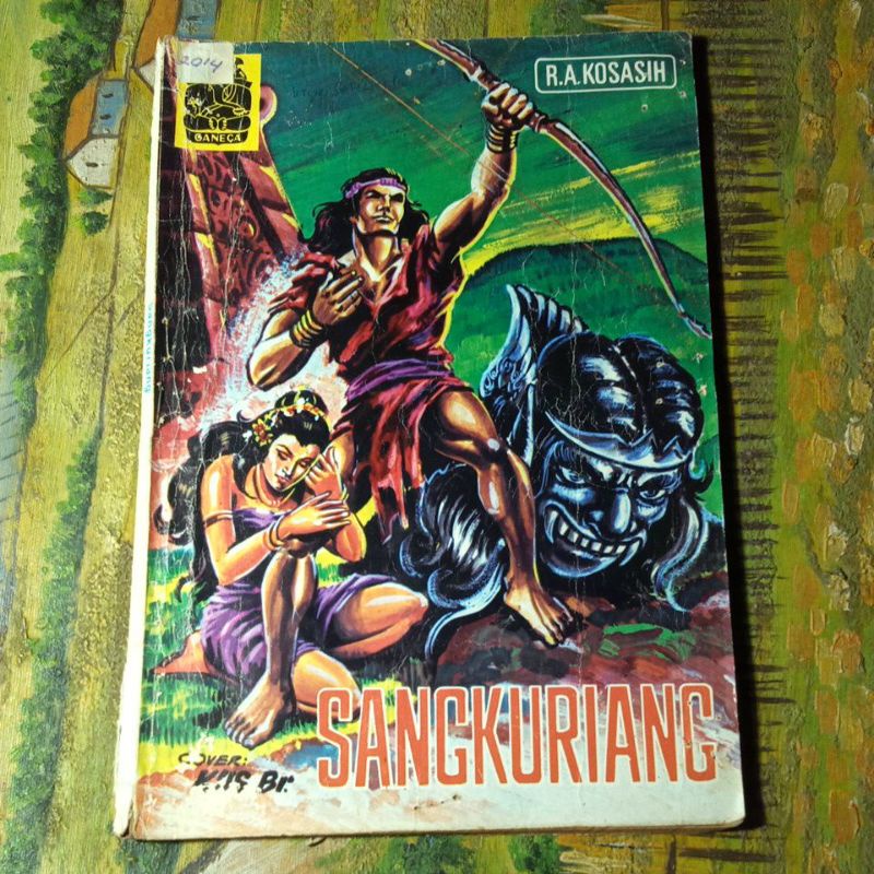 Buku cergam anak-anak, Sangkuriang