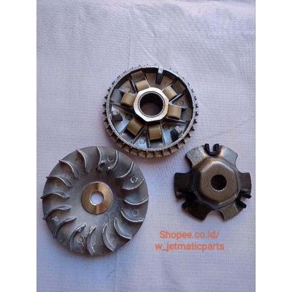 Paket Pulley depan Untuk Kymco Easy 100