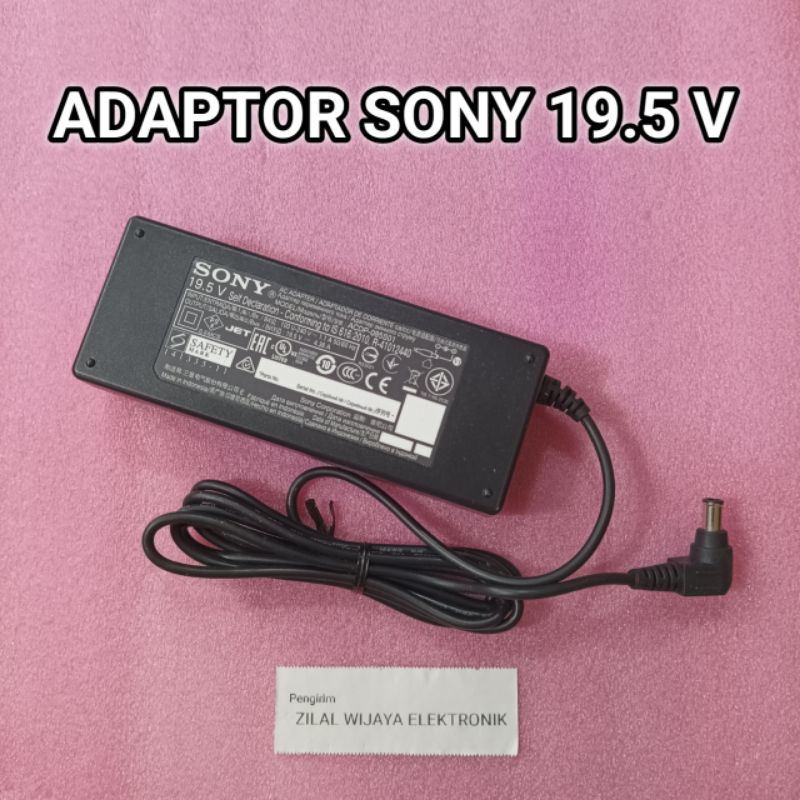 ADAPTOR SONY 19,5 V - 4.36 A - ADAPTOR SONY - ADAPTOR 19,5 VOLT - ADAPTOR TV SONY