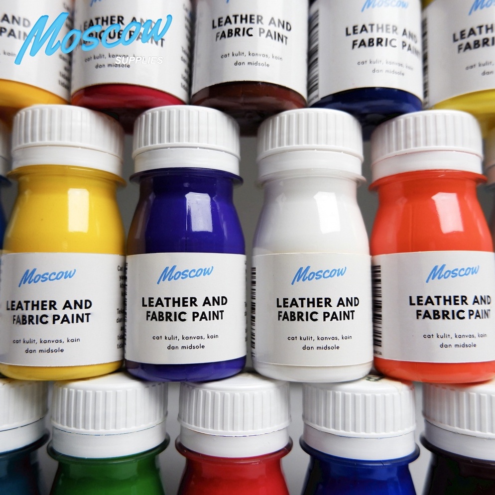 

7VHVU Cat Sepatu, Cat kanvas, Cat kain, Cat Kulit,Cat Sol sepatu,Cat lukis jaket&sepatu Moscow not Angelus Harga Murah ＾0＾