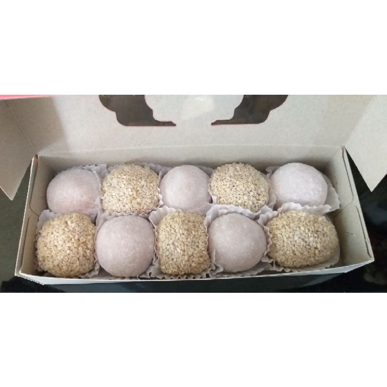 

Stock Banyak.. Moaci / Mochi / Moci SEHAT ENAK HIGIENIS Oleh-oleh Jogja isi 10 pcs JFK