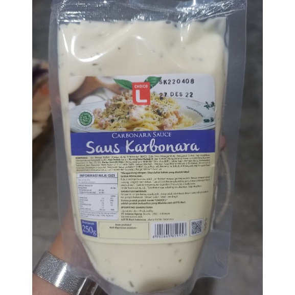 

Terbaru.. Choice L Saus Karbonara 250 Gram 09Y