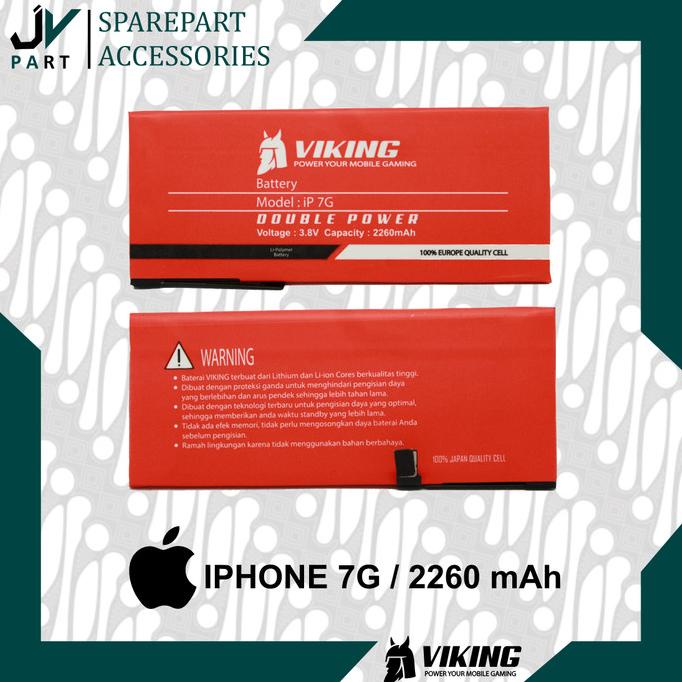 BATERAI VIKING DOUBLE POWER IPHONE 7 / IPHONE 7G