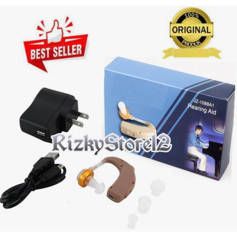 Terbaru Alat Bantu Dengar Cas Charger Pendengaran Telinga Orang Tua Hearing