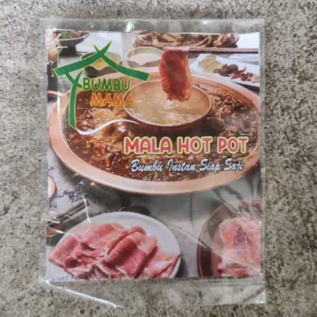 

Mama Bumbu Instan Mala Hot Pot Siap Saji