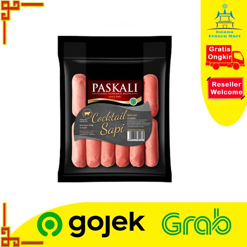 

Cocktail Sosis Sapi 270 Gram Isi 12 - PASKALI