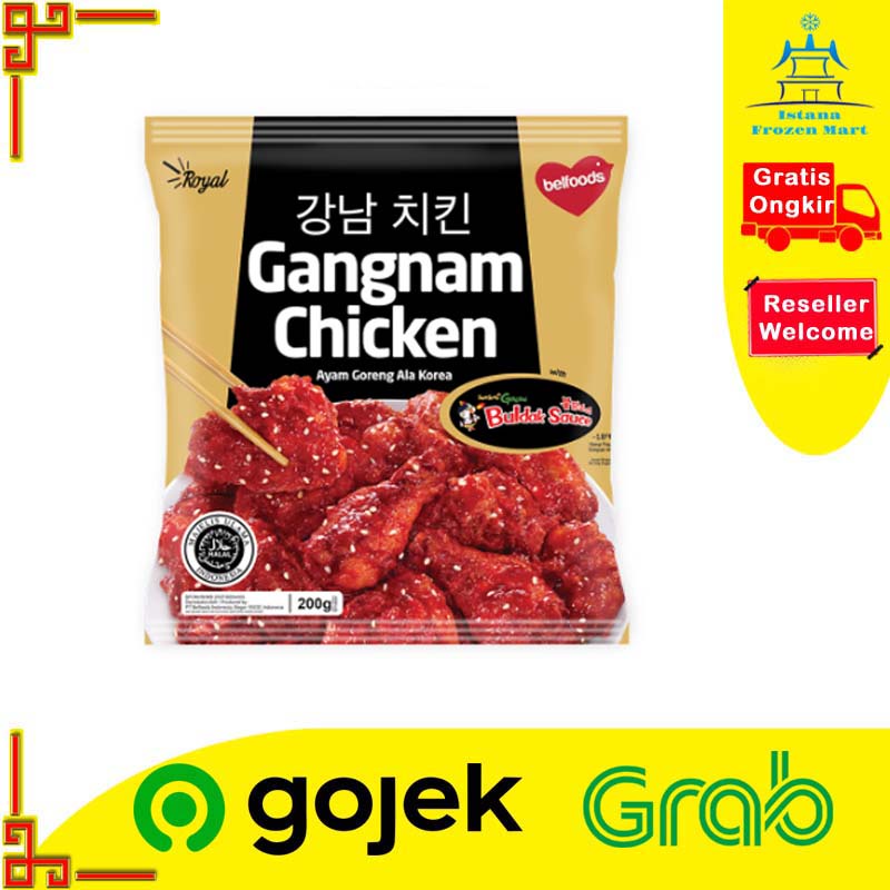

Gangnam Chicken Buldak Ayam Goreng Ala Korea 200 Gram - BELFOODS