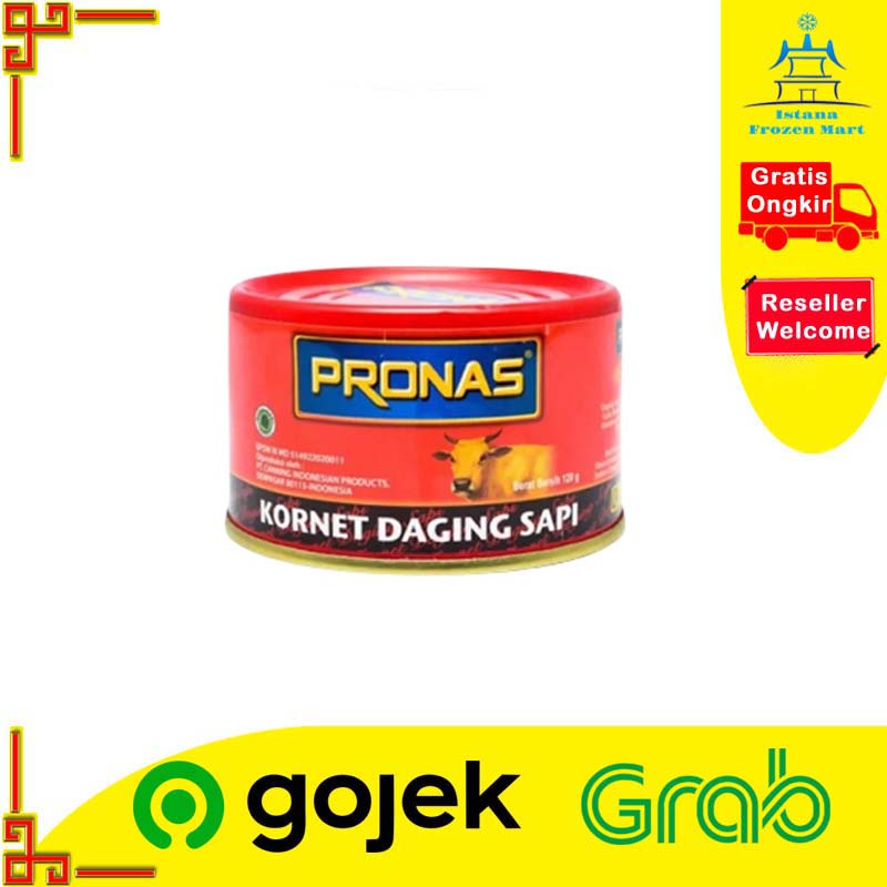 

Kornet Daging Sapi Corned Beef 120 Gram - PRONAS