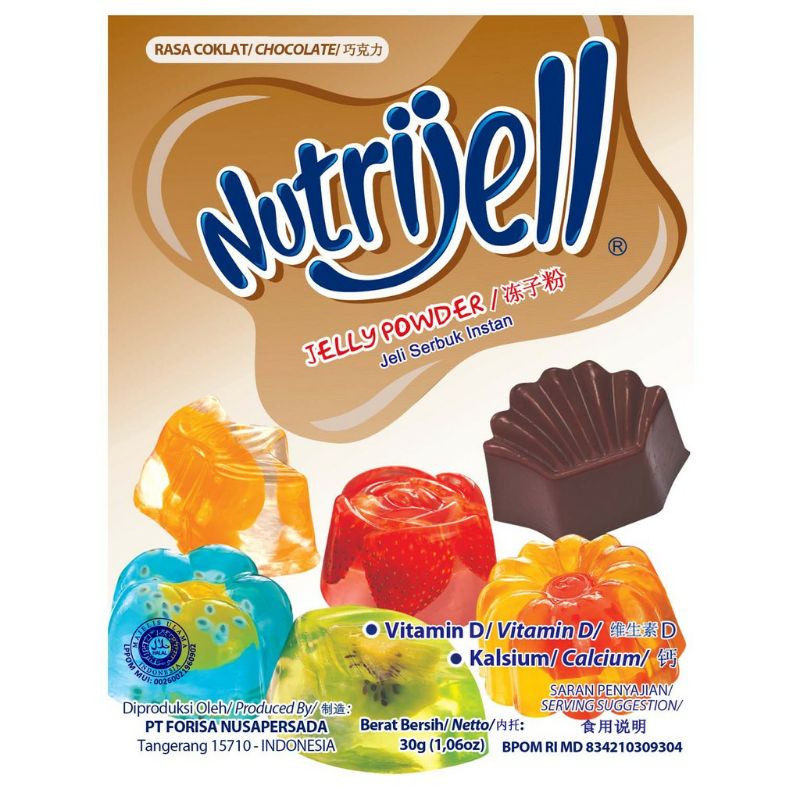 

Jelly Powder Coklat 30 GR - NUTRIJELL