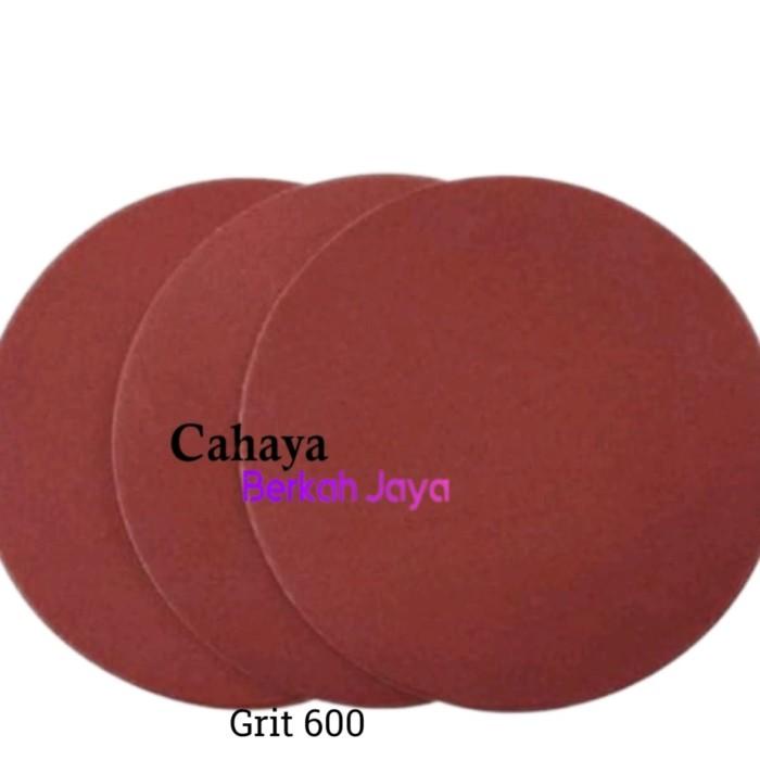 Amplas Tempel Velcro Bulat 4 Inch Grit 1200.1500.2000.5000/1Box 100Pcs