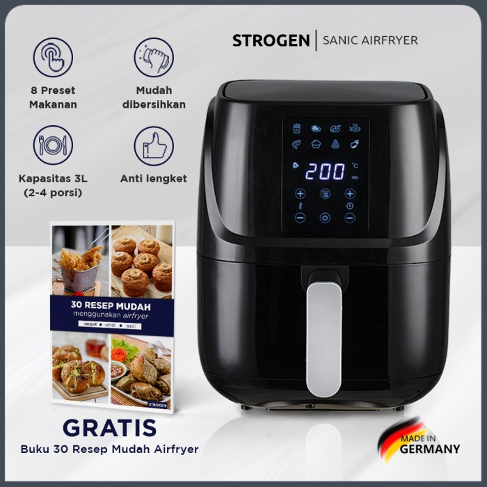 Air Fryer Strogen Sanic 3L