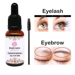 Serum Bulu Mata dan Alis Eyelash Eyebrow Serum Hanseo Penumbuh Bulu Mata Dan Menebalkan Alis Mata dengan Cepat