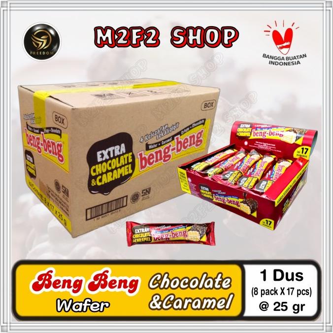 

Beng-beng Wafer Caramel Crispy Chocolate - 20 gr