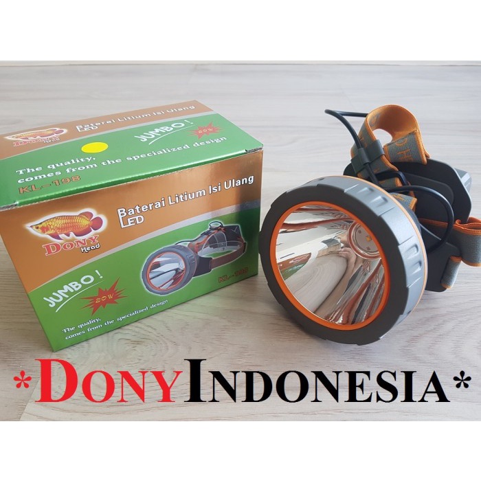Terlaris Senter Kepala Dony Kl-198 Jumbo