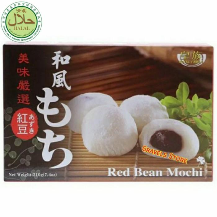 

[210gr] Royal Family Red Bean Mochi - Kue Mochi isi Kacang Merah Best Seller