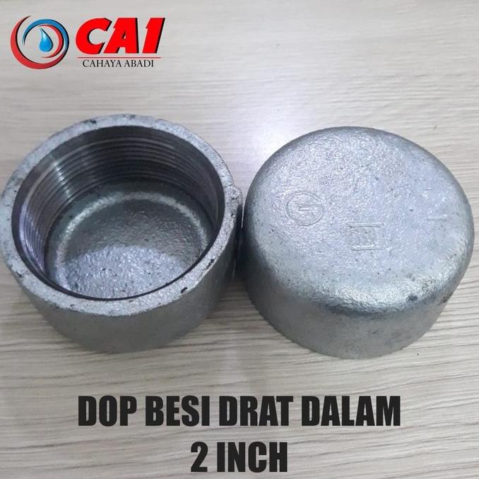 ~~~] TUTUP PIPA BESI - DOP BESI DRAT DALAM - 2 INCH