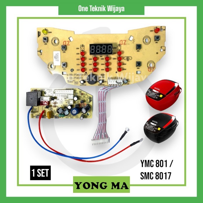 Modul PCB Magic Com Rice Cooker Yong Ma YMC801 atau SMC8017