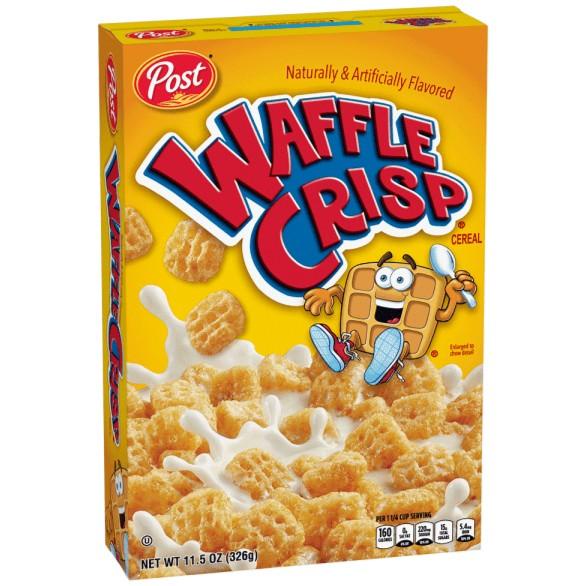 

Post Waffle Crisp - Sereal Import Rasa Bentuk Wafel Renyah Cereal Best Seller