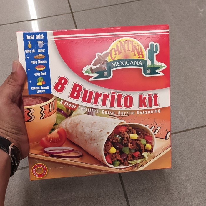 

Kulit Tortila Cantina Burrito Isi 8 Sudah Termasuk Bumbu 525G