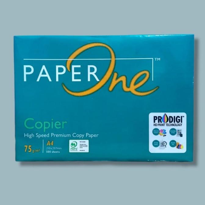

KERTAS HVS A4 75 GRAM PAPERONE