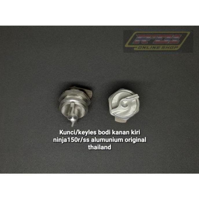 Kunci Body Samping Kanan Kiri/Keyless Kuncian Body Cover Aki Ninja R