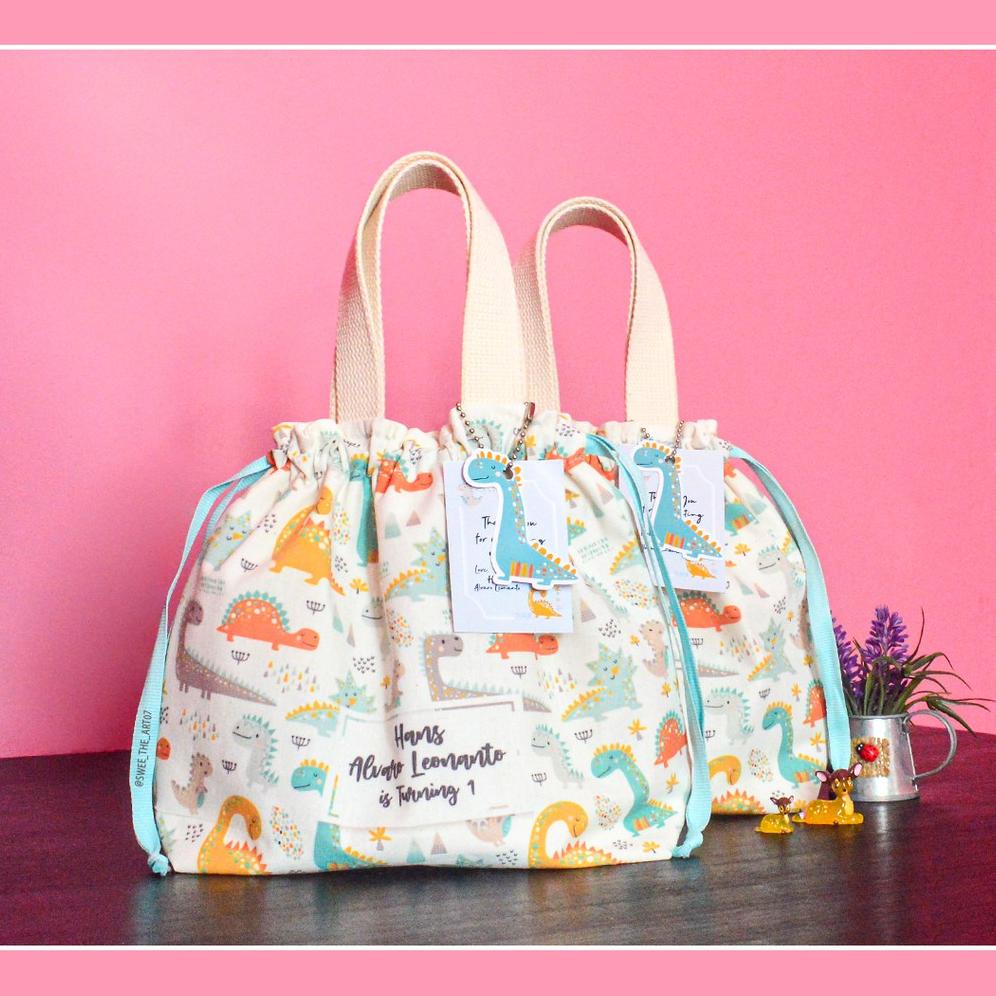 

Promo Mini Drawstring Tote Goodie Bag Ultah