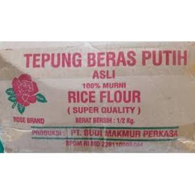 

Jaman Now.. Tepung Beras Rose Brand 500 gram x 20 pak | Grosir 1 Dus 7MN